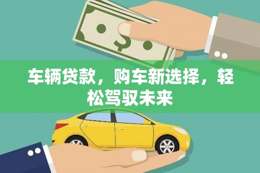 名间车辆贷款，购车新选择，轻松驾驭未来