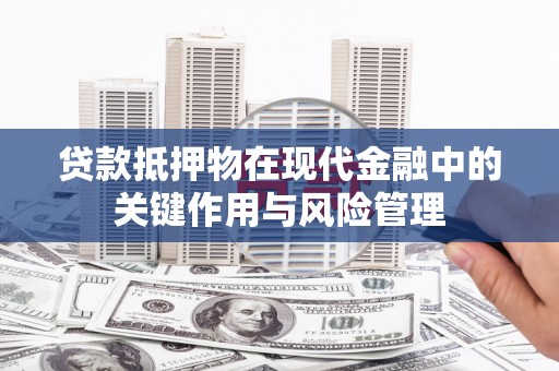 名间贷款抵押物在现代金融中的关键作用与风险管理