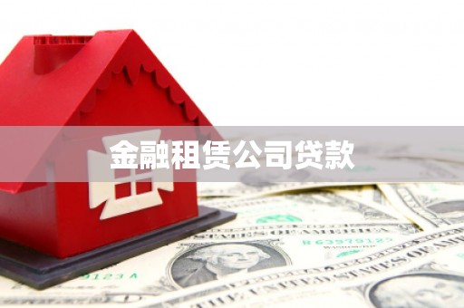 名间金融租赁公司贷款
