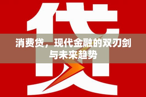 名间消费贷，现代金融的双刃剑与未来趋势