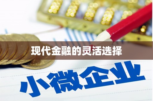 名间现代金融的灵活选择