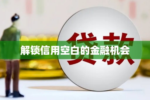 名间解锁信用空白的金融机会